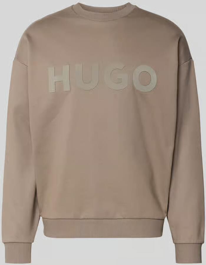 HUGO Oversized sweatshirt van puur katoen model 'DINEX' - Foto 2