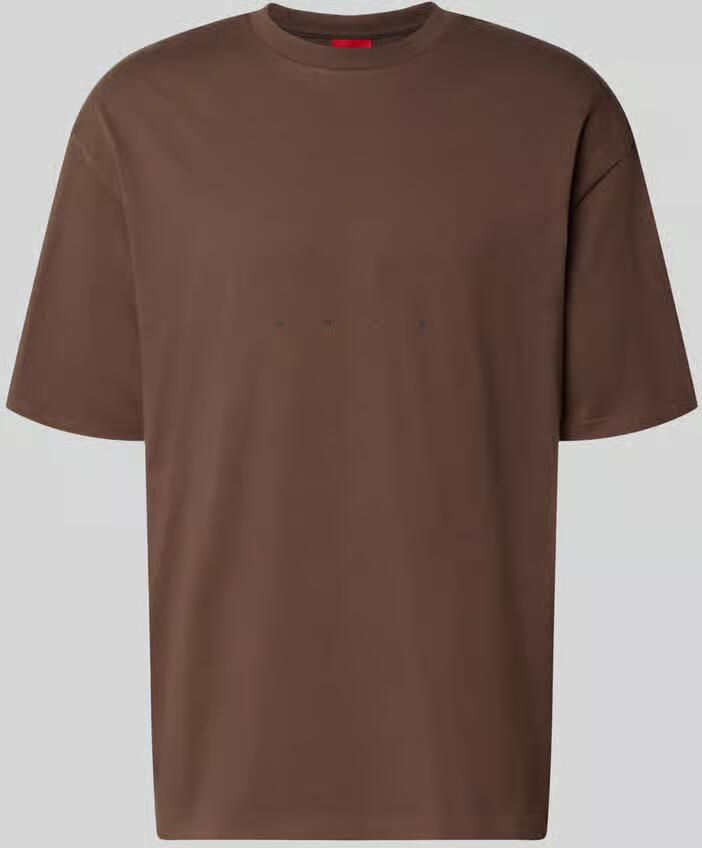 HUGO oversized t-shirt van puur katoen model 'Devrolo'
