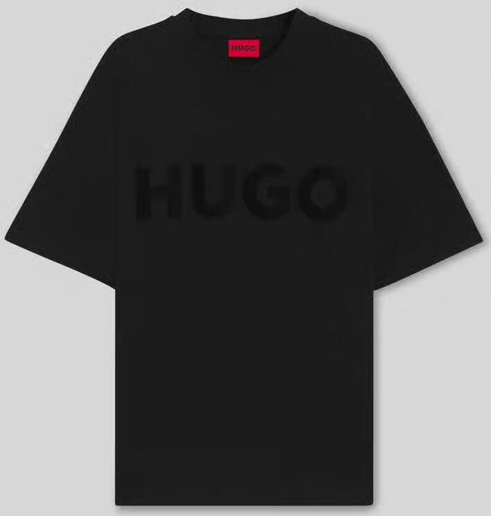 HUGO Oversized T-shirt van puur katoen model 'DINKEE'