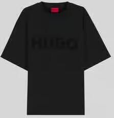 HUGO Oversized T-shirt van puur katoen model 'DINKEE' - Foto 2
