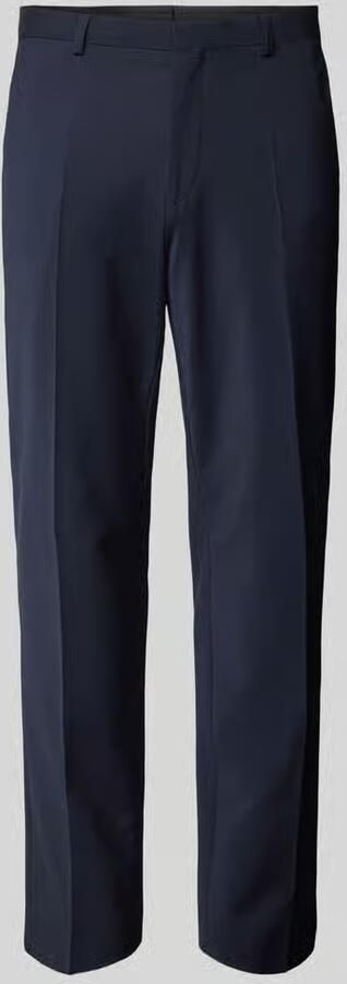 HUGO Pantalon van scheerwolmix model 'Hesten'