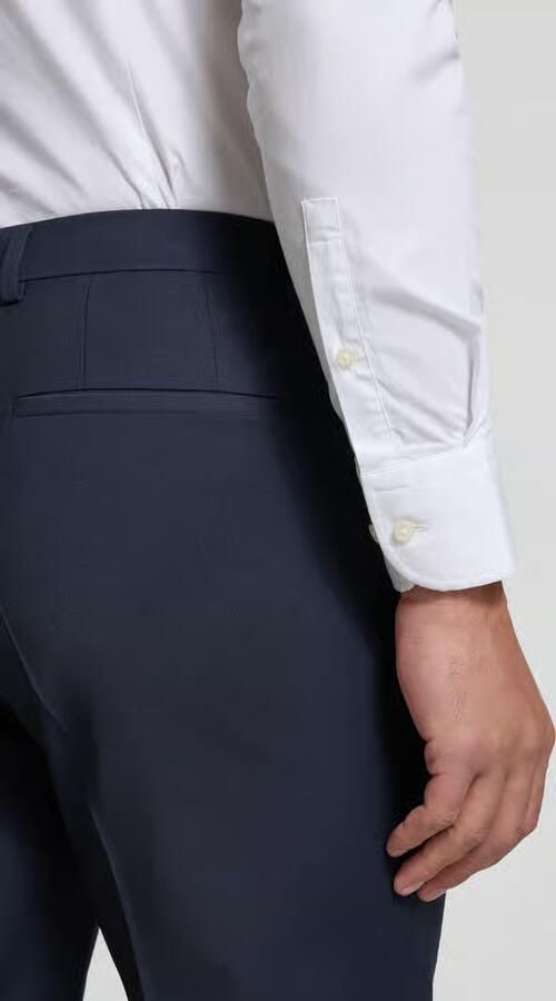 HUGO Pantalon van scheerwolmix model 'Hesten' - Foto 2