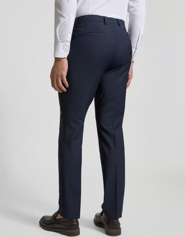HUGO Pantalon van scheerwolmix model 'Hesten' - Foto 2