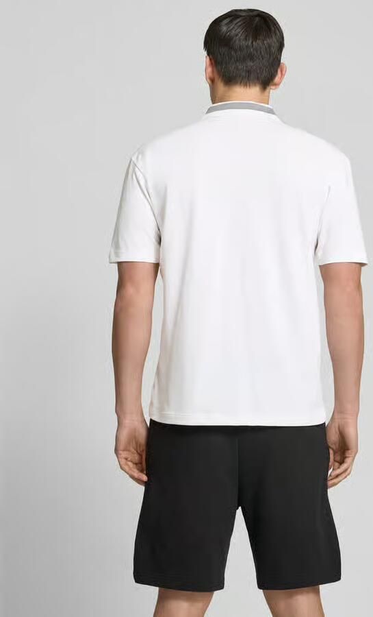 HUGO Poloshirt met labelprint model 'Dodac'
