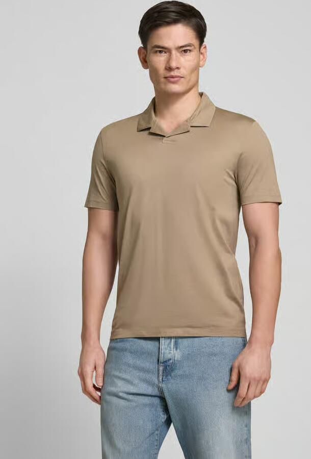 HUGO Heren Polo's & T-shirts Dimerspolo 10271881 Bruin - Foto 8
