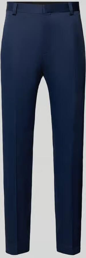 HUGO Regular fit bandplooibroek met viscose model 'Teagen' - Foto 2