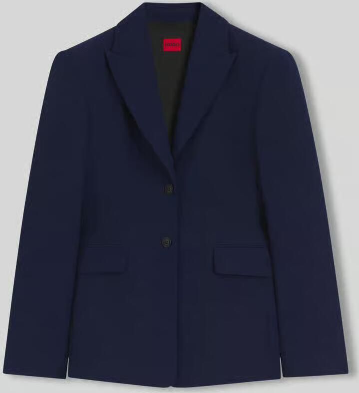 HUGO regular fit blazer met 2-knoopsluiting - Foto 2