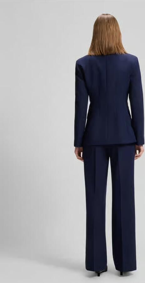 HUGO regular fit blazer met 2-knoopsluiting