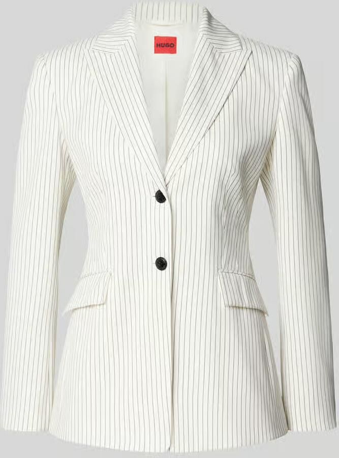 HUGO regular fit blazer met 2-knoopsluiting model 'ASMALLA' - Foto 2