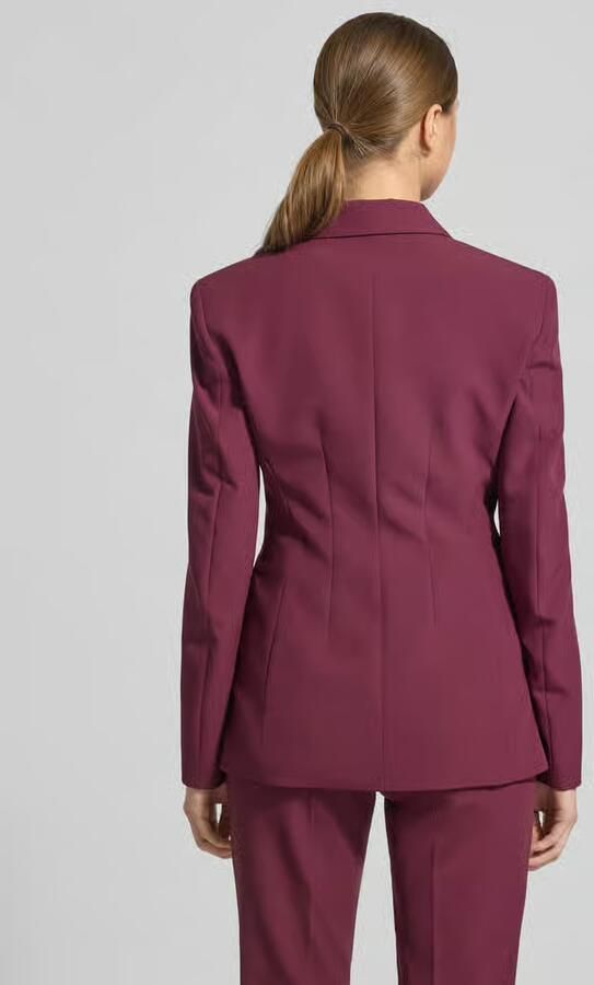 HUGO Regular Fit blazer met opstaande reverskraag model 'ASMALLA-1'
