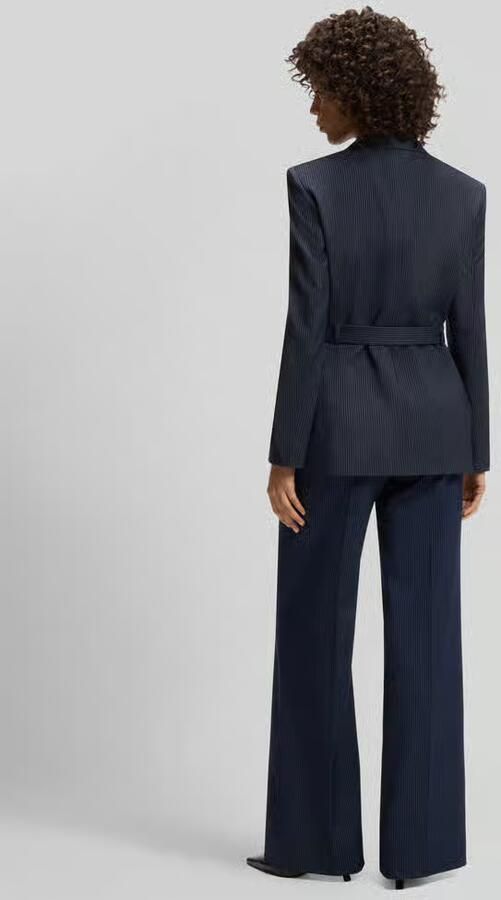 HUGO regular fit blazer met riem - Foto 3