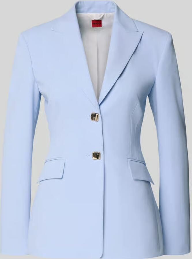HUGO regular fit blazer met sierknopen model 'ASMALLA' - Foto 2