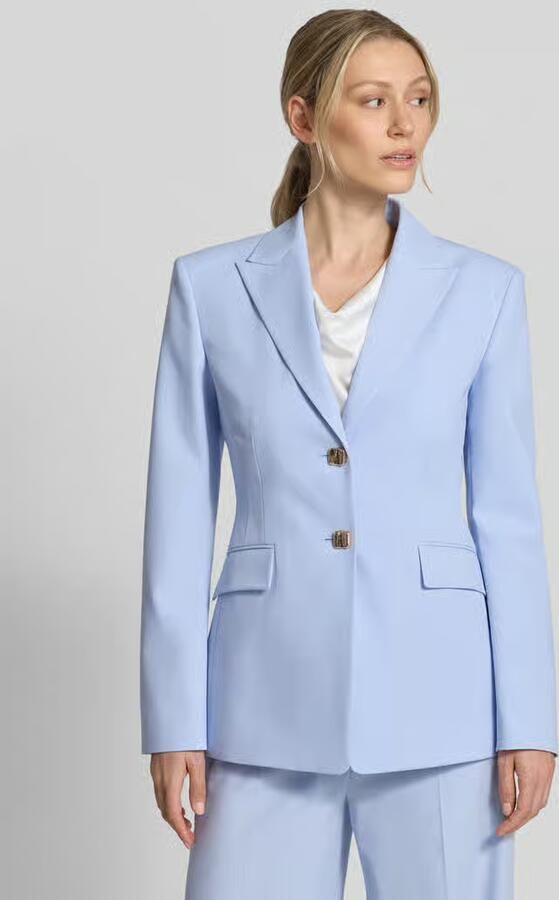 HUGO regular fit blazer met sierknopen model 'ASMALLA' - Foto 4