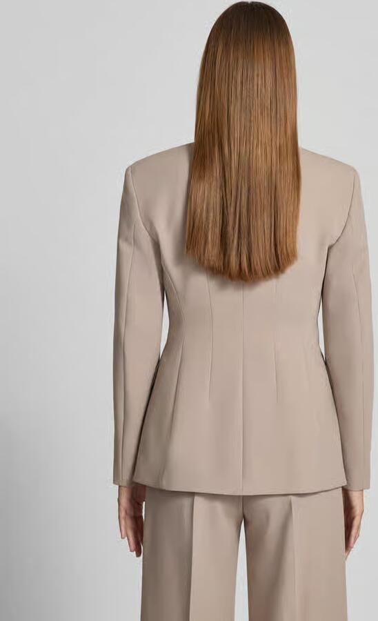 HUGO Regular fit blazer met viscose Model 'ASMALLA'
