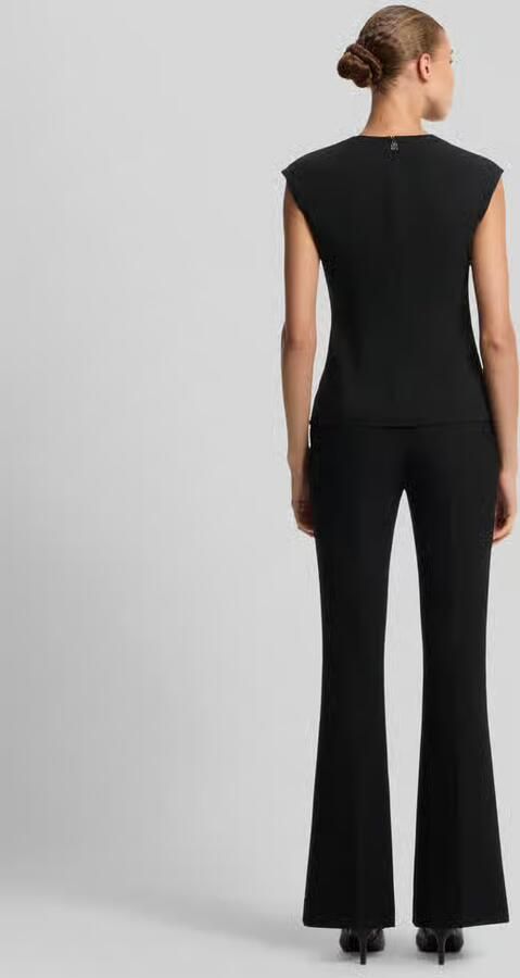 HUGO Regular fit blouse met korte mouwen met knoopdetail model 'Cathida' - Foto 2