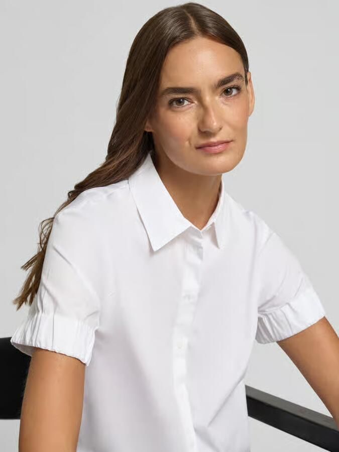 HUGO regular fit blouse met korte mouwen van puur katoen model 'EFFRY'