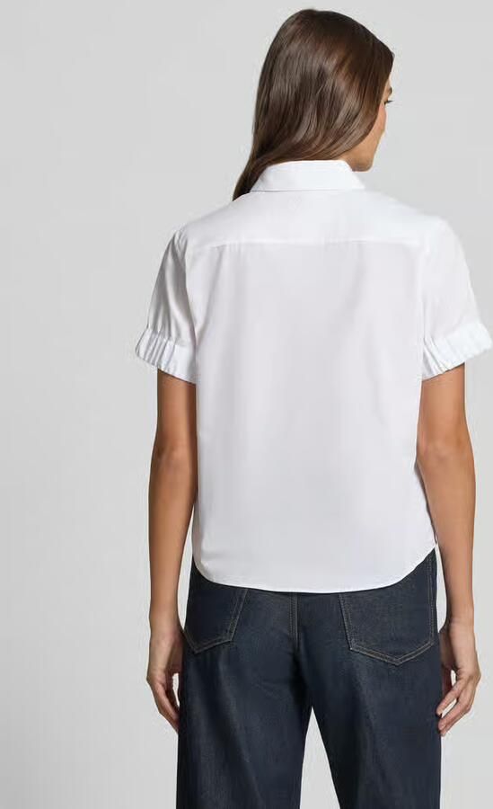 HUGO regular fit blouse met korte mouwen van puur katoen model 'EFFRY'