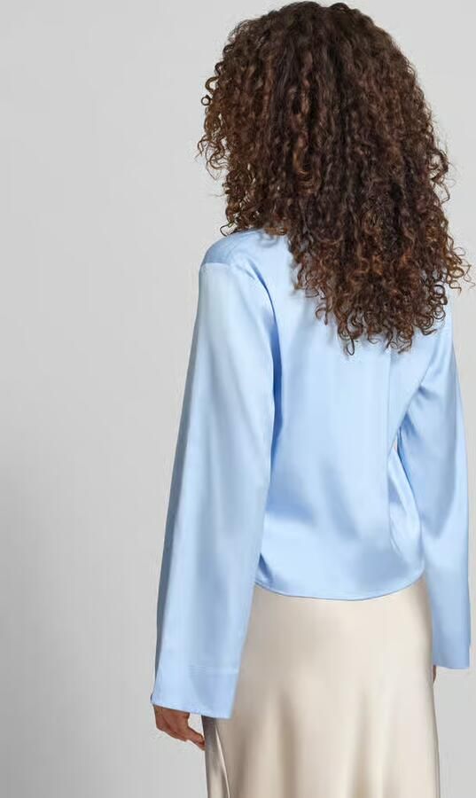 HUGO regular fit blouse met lange mouwen met overhemdkraag model 'ERRIKA'