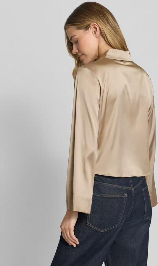 HUGO regular fit blouse met lange mouwen met overhemdkraag model 'ERRIKA' - Foto 4