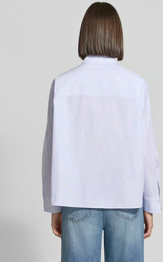 HUGO Regular fit blouse met lange mouwen van puur katoen model 'Expand' - Foto 3