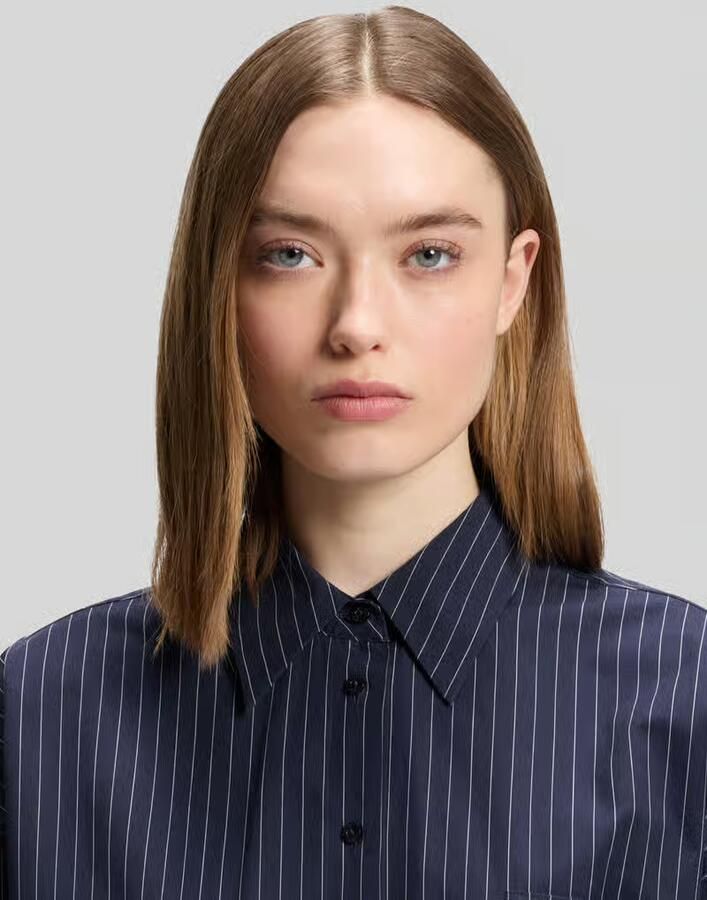 HUGO regular fit blouse met lange mouwen van puur katoen model 'EXTRA'