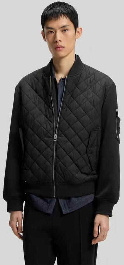 HUGO Regular fit blouson met opgezette mouwzak - Foto 3