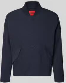 HUGO regular fit blouson van mix van katoen en lyocell model 'UKASHI263X-H'