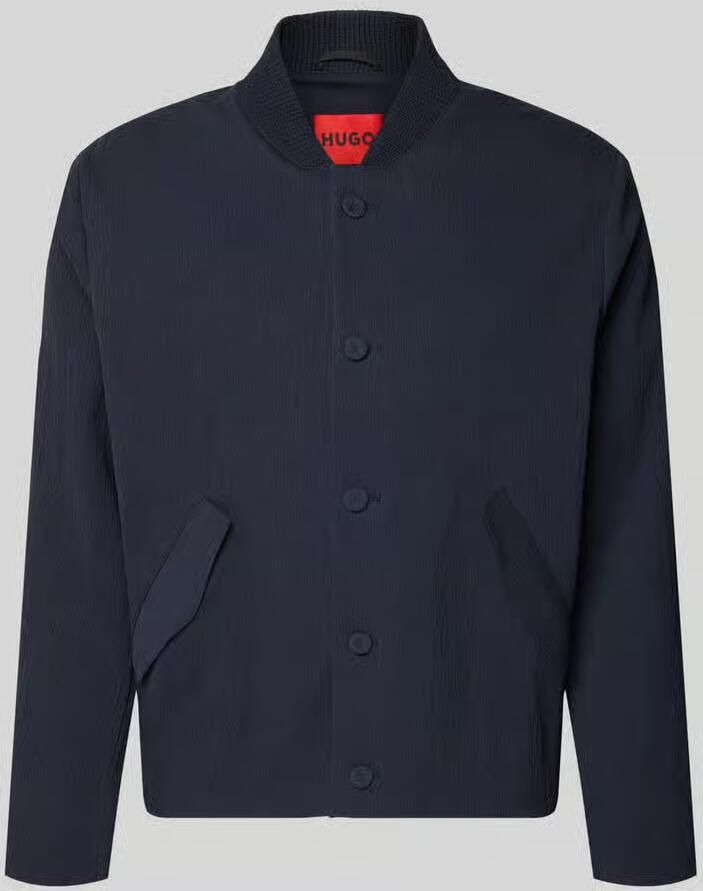 HUGO regular fit blouson van mix van katoen en lyocell model 'UKASHI263X-H' - Foto 2