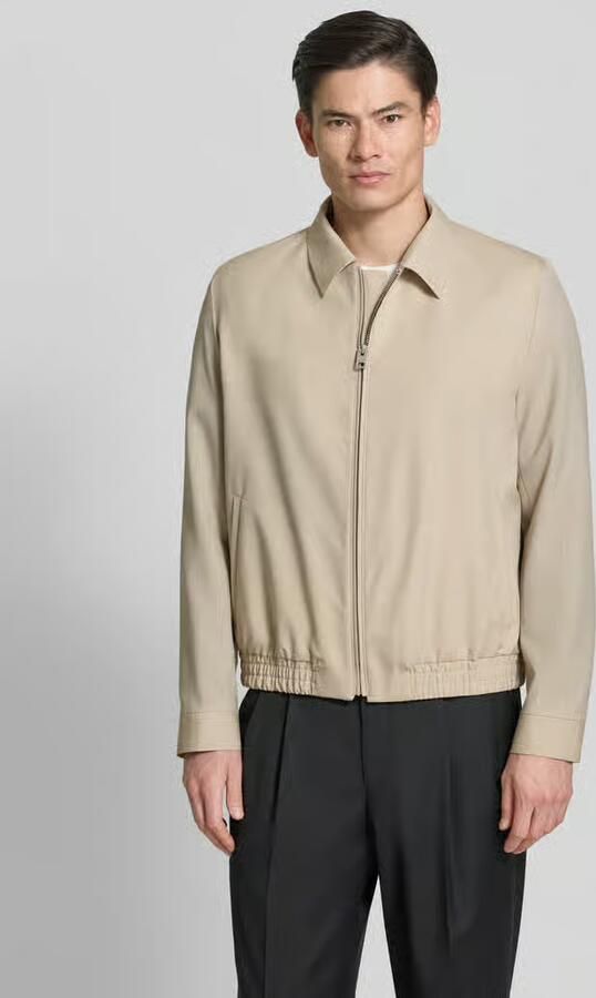 HUGO regular fit blouson van scheerwolmix model 'HELLYS251X' - Foto 4