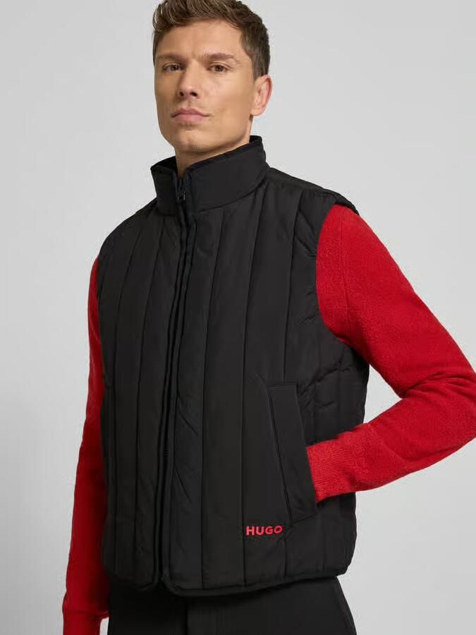 HUGO Regular fit bodywarmer van waterafstotend materiaal model 'BALTINO2541' - Foto 2