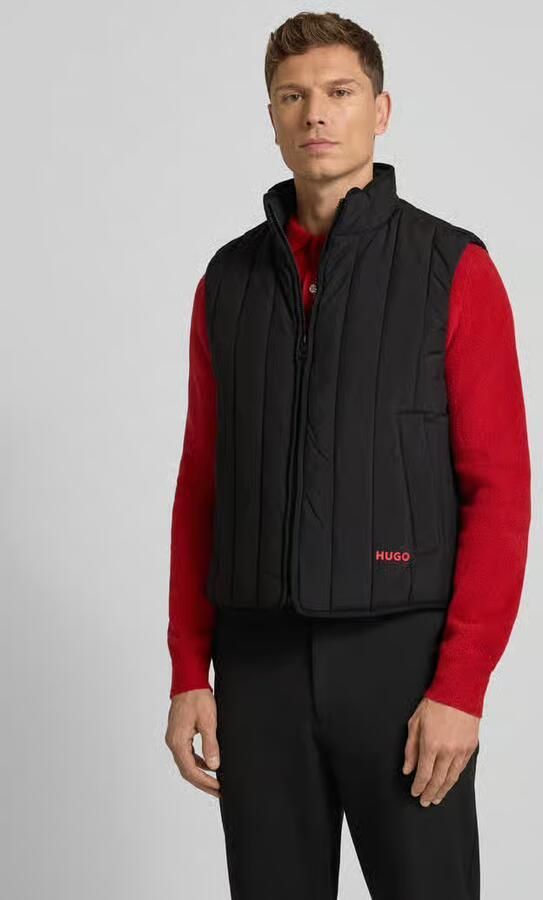 HUGO Regular fit bodywarmer van waterafstotend materiaal model 'BALTINO2541' - Foto 3