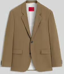 HUGO Regular fit colbert met viscose model 'Karlo243X'