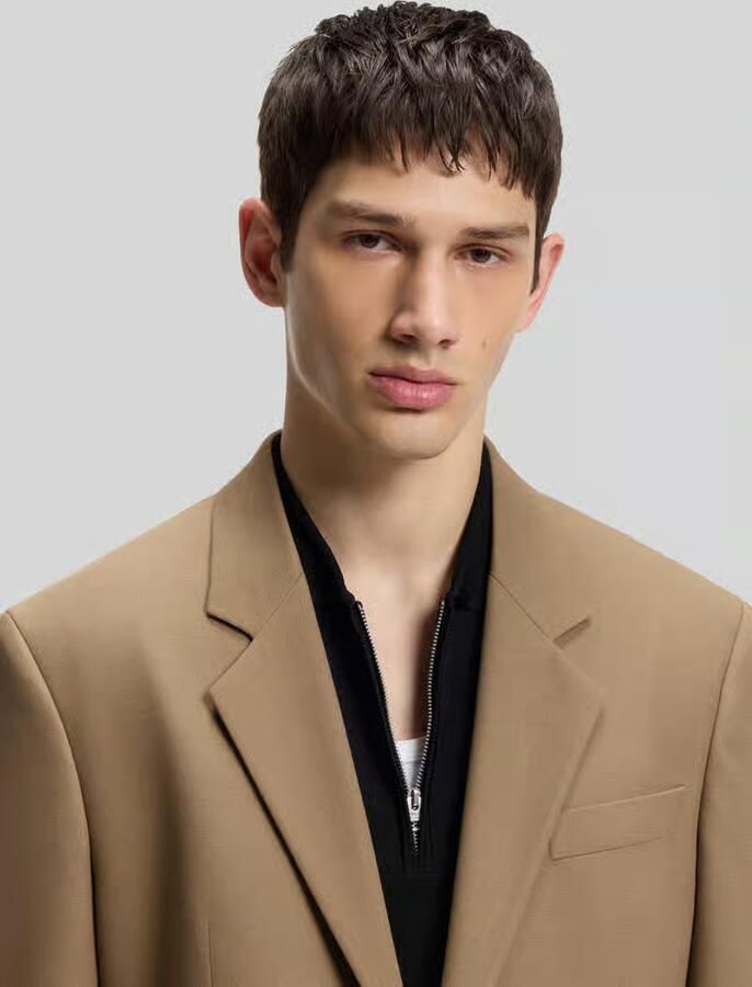 HUGO Regular fit colbert met viscose model 'Karlo243X'