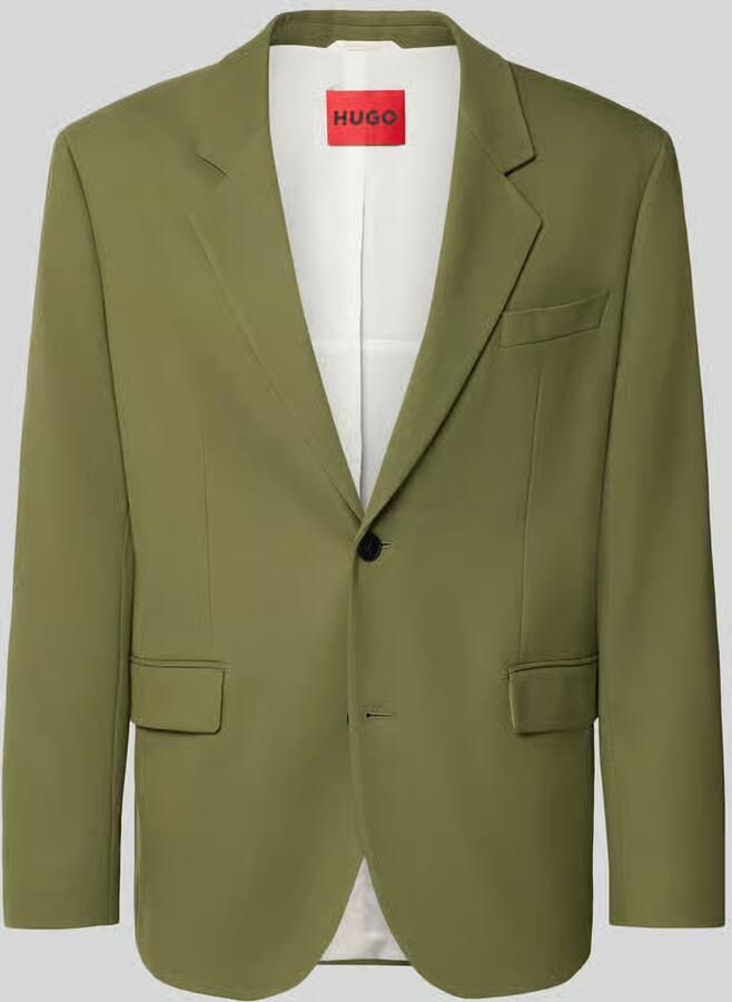 HUGO Regular fit colbert met viscose model 'Karlo243X'