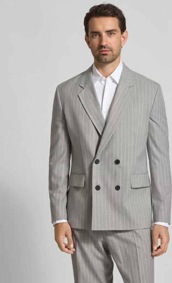 HUGO Regular fit colbert met viscose model 'KARLO253F1X' - Foto 2
