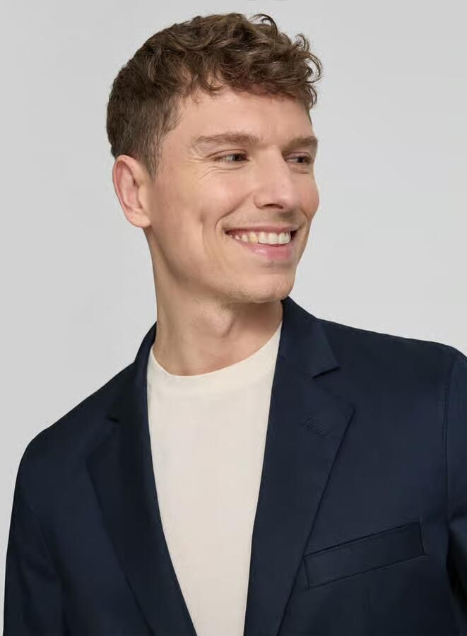 HUGO regular fit colbert van katoenmix model 'HANFRED'