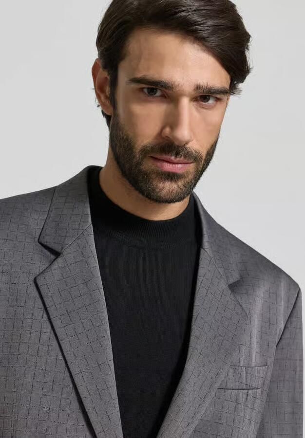 HUGO Regular fit colbert van scheerwolmix model 'KARLO243X' - Foto 2