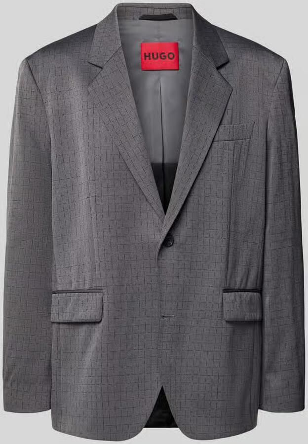 HUGO Regular fit colbert van scheerwolmix model 'KARLO243X'