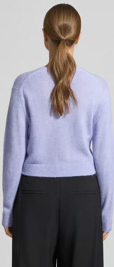 HUGO Regular fit gebreid jack met wol Model 'SFEBRA'