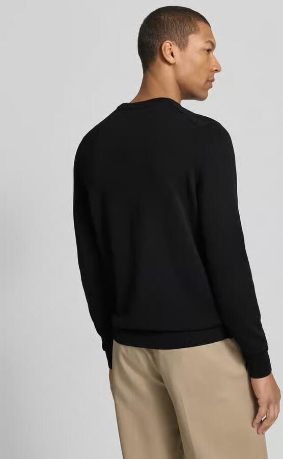 HUGO Regular fit gebreide pullover van puur katoen model 'SAN CASSIUS-C2'