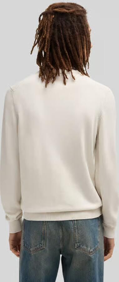 HUGO Regular fit gebreide pullover van puur katoen model 'SAN CASSIUS'