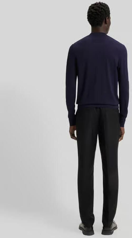 HUGO Regular fit gebreide pullover van viscosemix model 'SAN MARC'