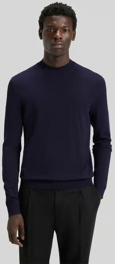 HUGO Regular fit gebreide pullover van viscosemix model 'SAN MARC' - Foto 2