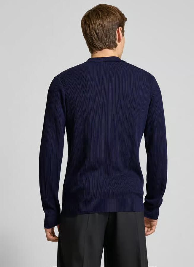 HUGO Regular fit gebreide pullover van viscosemix model 'SASTORO'