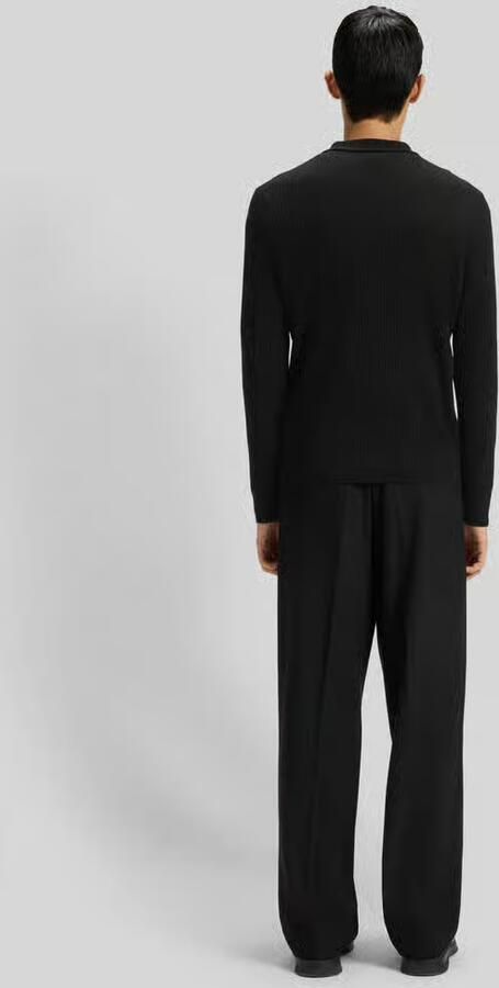 HUGO Regular fit gebreide pullover van viscosemix model 'SASTORO'