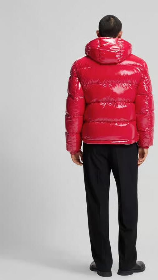 HUGO Regular fit gewatteerd jack met capuchon model 'BARO' - Foto 1