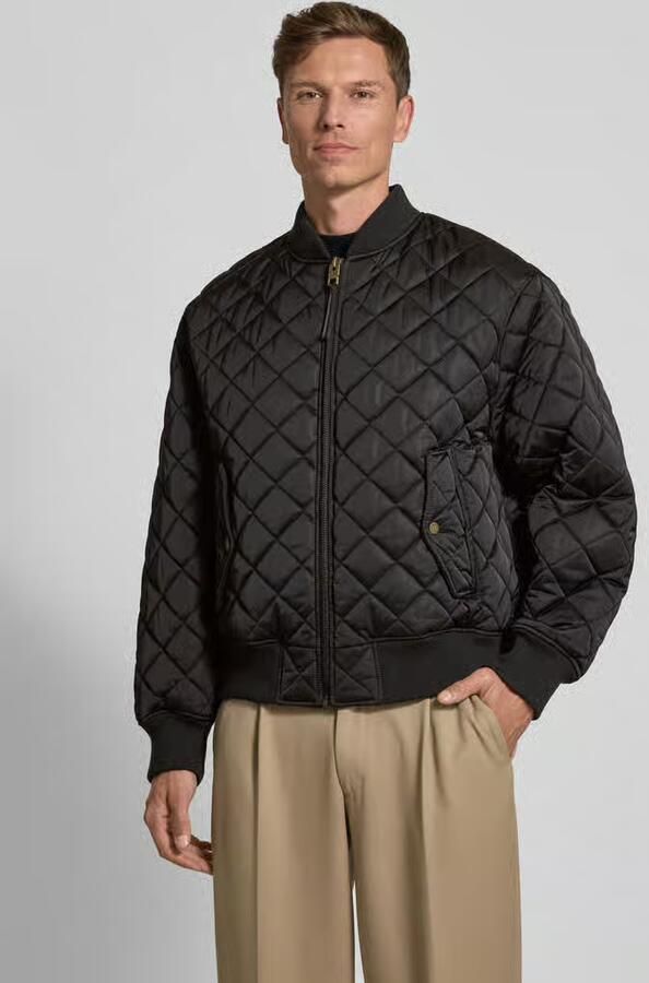 HUGO Regular fit gewatteerd jack met opstaande kraag model 'BICOL2541' - Foto 3