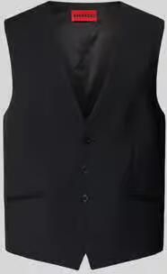 HUGO Regular fit colbertgilet van wolmix model 'VIN253X-MH'