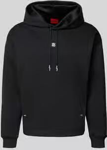 HUGO Regular fit hoodie van katoenmix model 'DINEO'