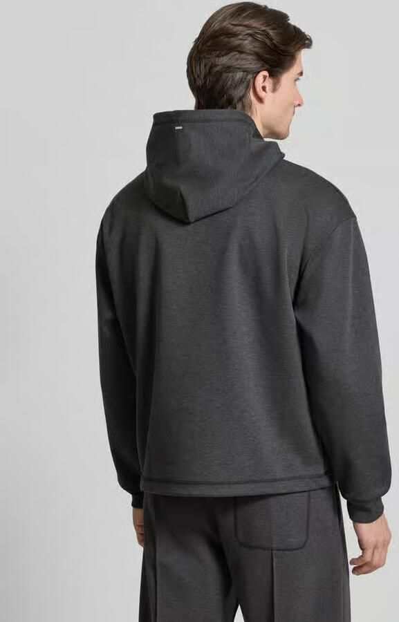 HUGO Regular fit hoodie van katoenmix model 'DINEO' - Foto 2